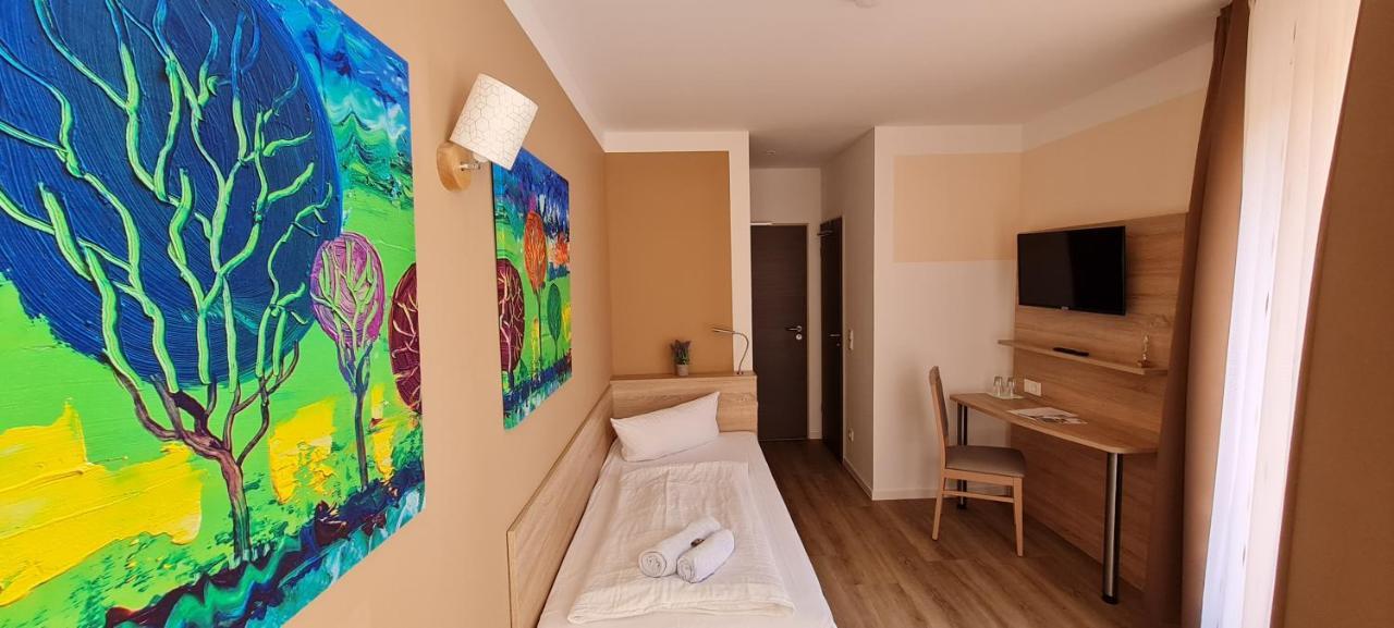 Pension am Stern Leipzig Bagian luar foto