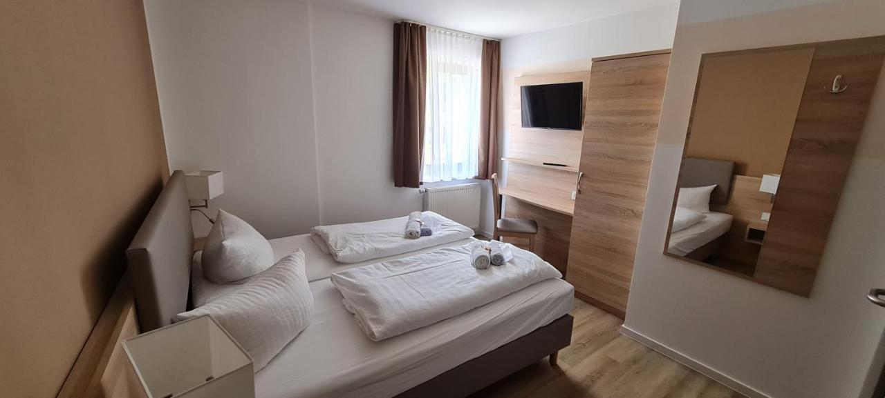 Pension am Stern Leipzig Bagian luar foto