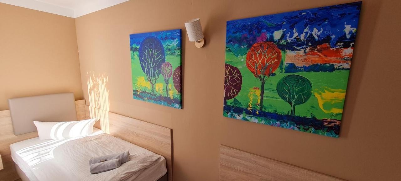 Pension am Stern Leipzig Bagian luar foto