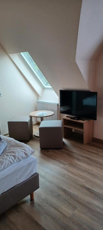 Pension am Stern Leipzig Bagian luar foto
