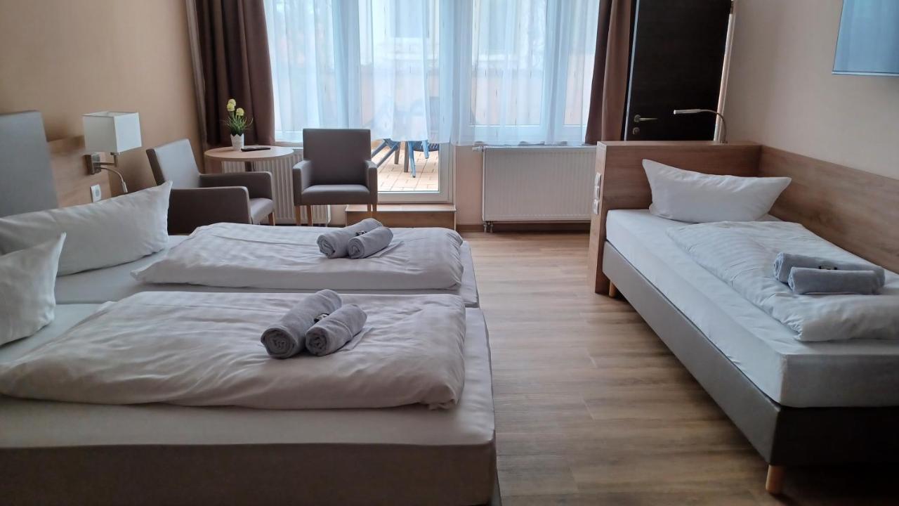 Pension am Stern Leipzig Bagian luar foto